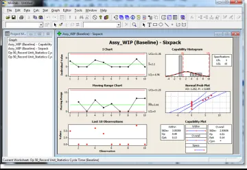 Miniatura Minitab 18