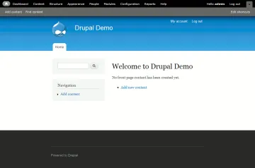 Miniatura Drupal CMS