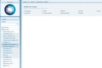 Miniatura TOTVS ERP