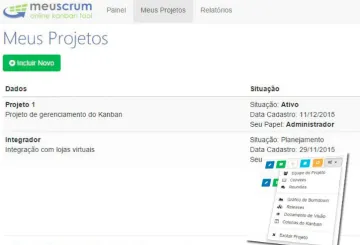 Miniatura MeuScrum Kanban