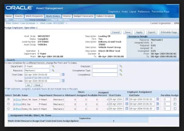 Miniatura Oracle EAM