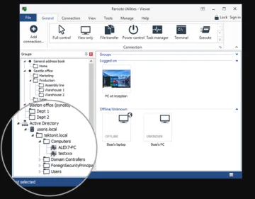 Miniatura Remote Utilities